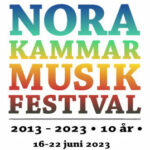 Nora kammarmusikfestival 10 års jubileum logga